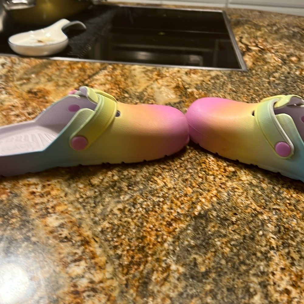 Kids Gradient Slip-On Shoes Sz3